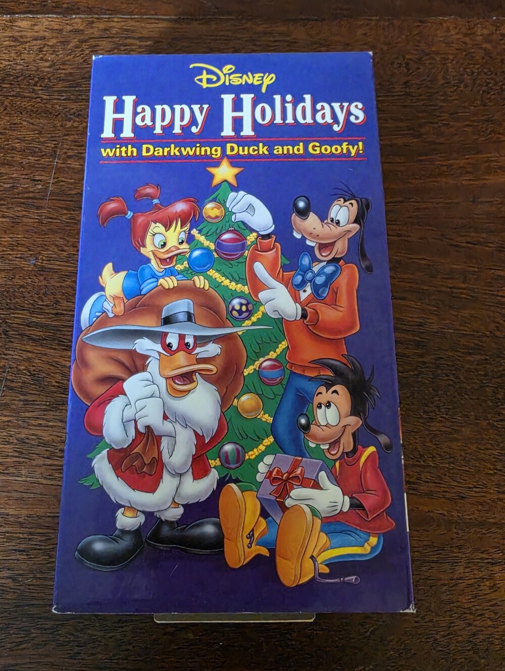 Disney Happy Holidays with Darkwing Duck and Goofy! VHS